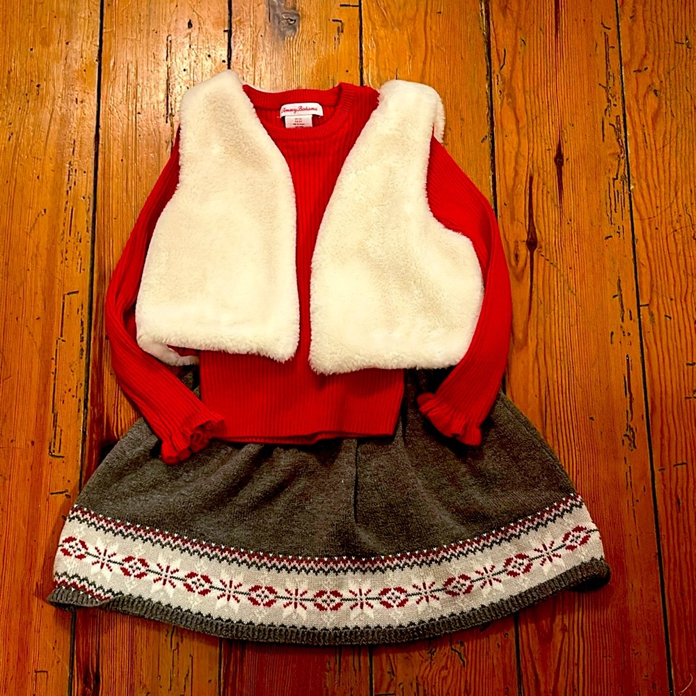 Girls Tommy Bahama winter outfit